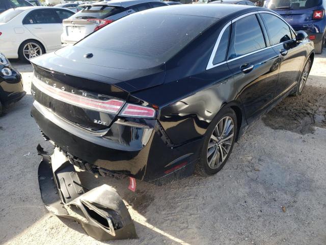 3LN6L5C98HR618599 - 2017 LINCOLN MKZ SELECT BLACK photo 4