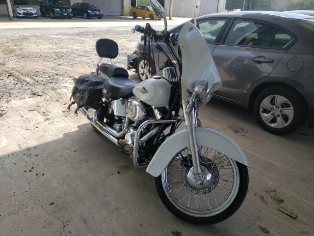 1HD1BWB195Y066142 - 2005 HARLEY-DAVIDSON FLSTCI WHITE photo 1