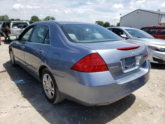 1HGCM56337A070503 - 2007 HONDA ACCORD GRAY photo 3