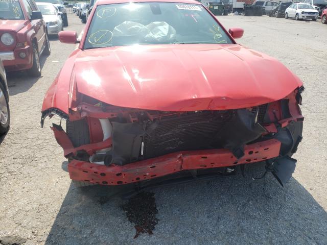 2C3CDXBG0KH688332 - 2019 DODGE CHARGER SX RED photo 9