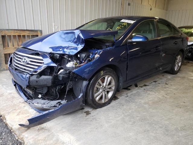 5NPE24AF3FH159570 - 2015 HYUNDAI SONATA SE BLUE photo 2