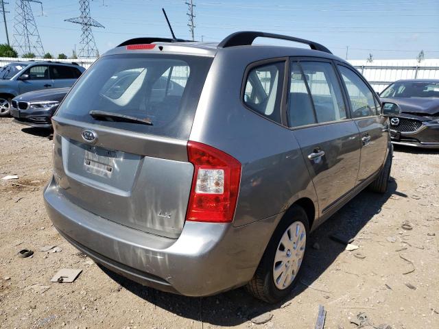 KNAFG528197225955 - 2009 KIA RONDO BASE GRAY photo 4