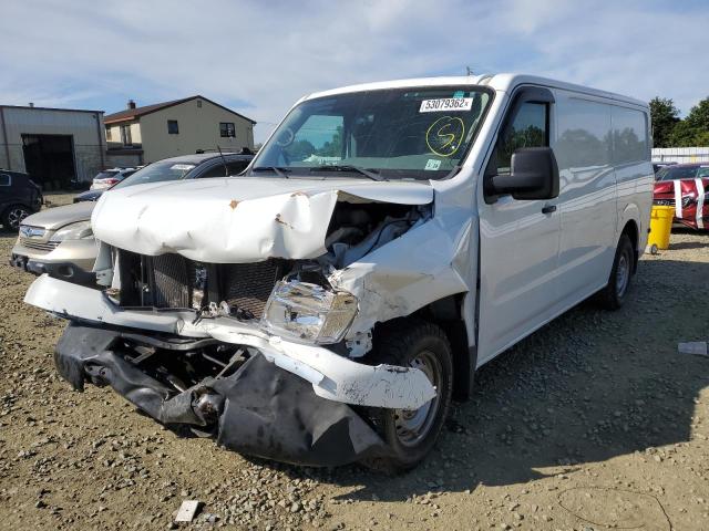 1N6BF0KM6JN815084 - 2018 NISSAN NV 1500 S WHITE photo 2