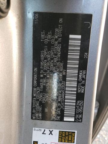 JTLKT334464123533 - 2006 TOYOTA SCION XB ბეჟი ფოტო 10