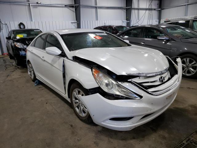 5NPEB4AC8BH073249 - 2011 HYUNDAI SONATA GLS WHITE photo 1