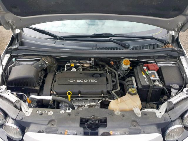 1G1JA5SH4E4144306 - 2014 CHEVROLET SONIC LS SILVER photo 7