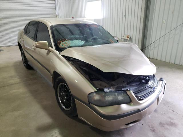 2G1WF52EX49171910 - 2004 CHEVROLET IMPALA TAN photo 1