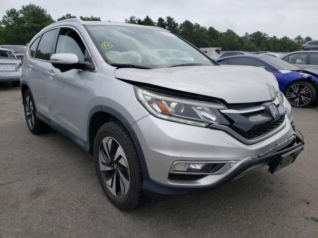 5J6RM4H91FL124415 - 2015 HONDA CR-V TOURI SILVER photo 1