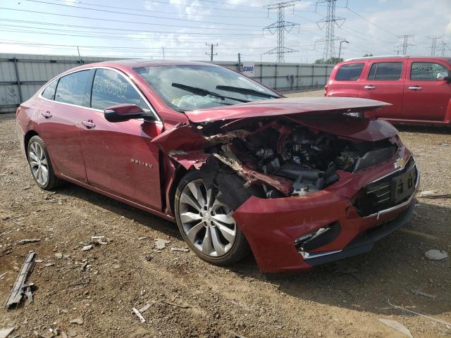 1G1ZH5SX3HF194905 - 2017 CHEVROLET MALIBU PRE RED photo 1