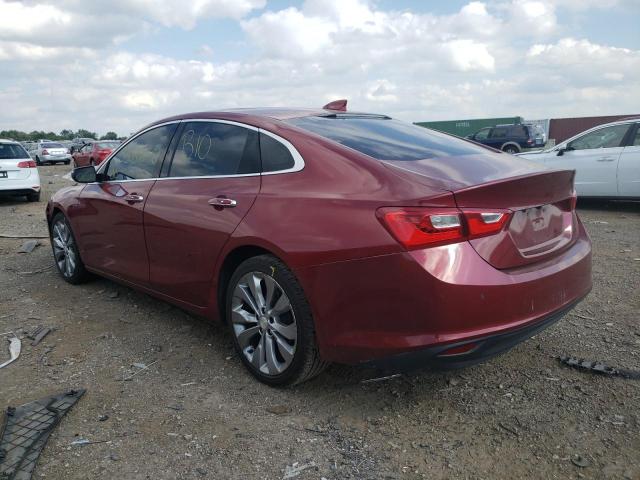 1G1ZH5SX3HF194905 - 2017 CHEVROLET MALIBU PRE RED photo 3