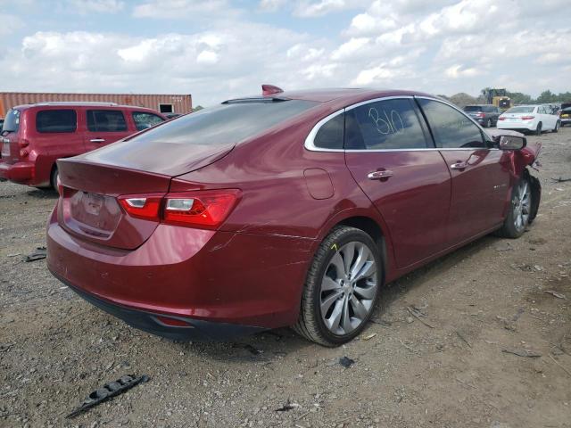 1G1ZH5SX3HF194905 - 2017 CHEVROLET MALIBU PRE RED photo 4