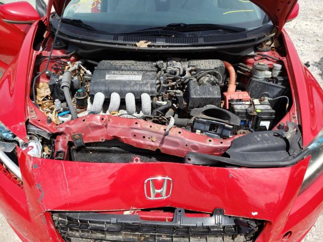 JHMZF1C61BS008335 - 2012 HONDA CR-Z RED photo 7