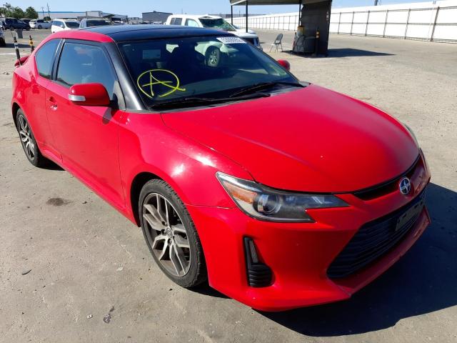 JTKJF5C73E3081700 - 2014 TOYOTA SCION TC RED photo 1