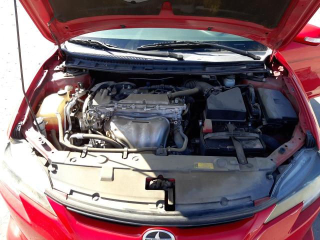 JTKJF5C73E3081700 - 2014 TOYOTA SCION TC RED photo 7
