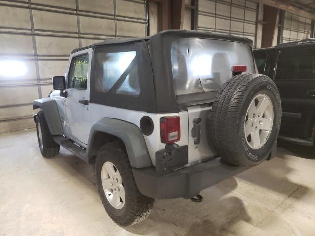 1J4GA2D1XBL511737 - 2011 JEEP WRANGLER S SILVER photo 3