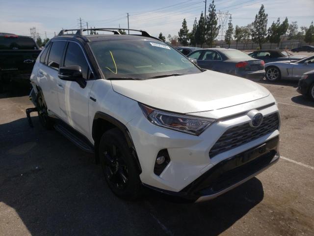 JTMEWRFV9LD531836 - 2020 TOYOTA RAV4 XSE WHITE photo 1