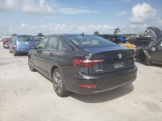 3VWEB7BU2LM077072 - 2020 VOLKSWAGEN JETTA SEL BLACK photo 3