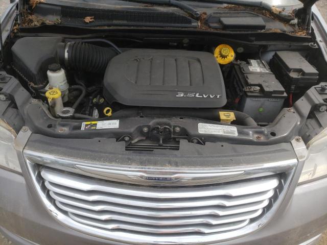 2C4RC1CG9ER108546 - 2014 CHRYSLER TOWN & COU GRAY photo 7