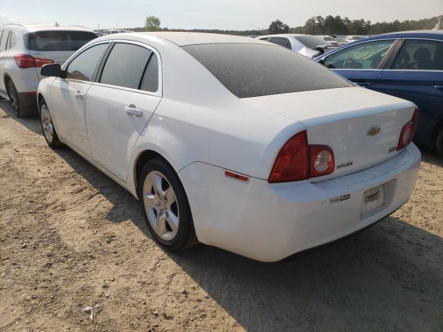 1G1ZA5EU8BF132882 - 2011 CHEVROLET MALIBU LS WHITE photo 3