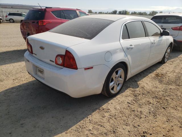 1G1ZA5EU8BF132882 - 2011 CHEVROLET MALIBU LS WHITE photo 4