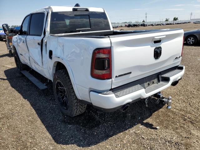 1C6SRFJT5MN587175 - 2021 RAM 1500 LARAM WHITE photo 3