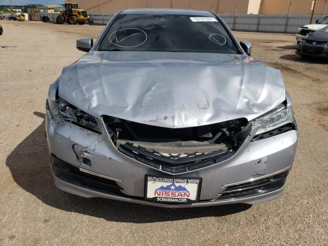 19UUB3F50FA006059 - 2015 ACURA TLX TECH SILVER photo 9