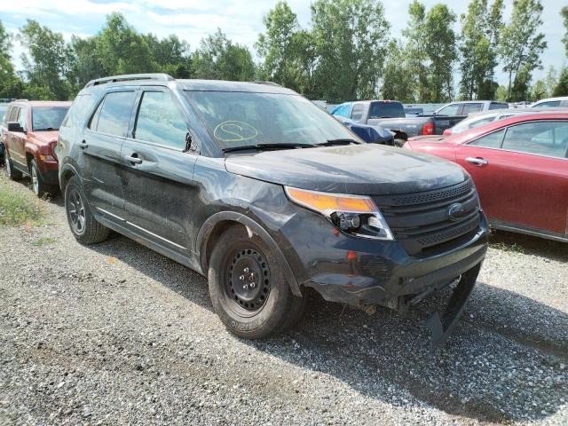 1FMHK7B80CGA92856 - 2012 FORD EXPLORER BLACK photo 1