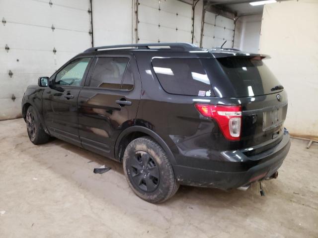 1FMHK7B80CGA92856 - 2012 FORD EXPLORER BLACK photo 3