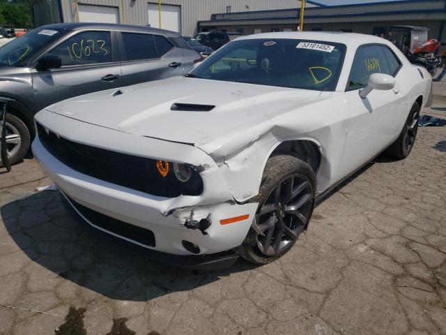 2C3CDZAG7KH715880 - 2019 DODGE CHALLENGER WHITE photo 2