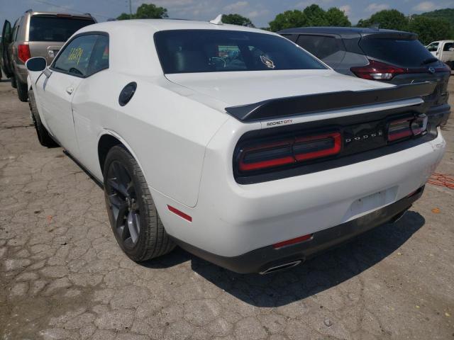 2C3CDZAG7KH715880 - 2019 DODGE CHALLENGER WHITE photo 3