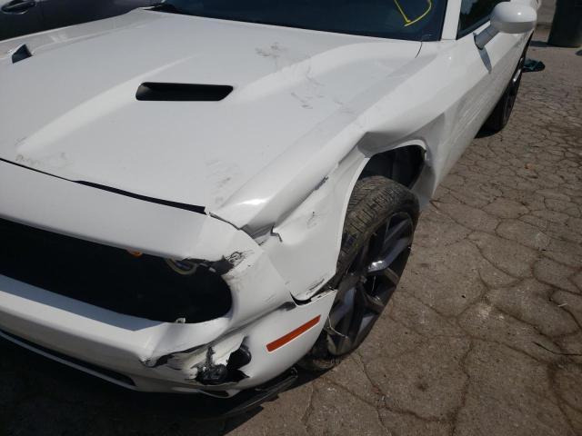 2C3CDZAG7KH715880 - 2019 DODGE CHALLENGER WHITE photo 9