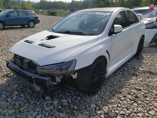 JA32W8FV2EU007796 - 2014 MITSUBISHI LANCER EVOLUTION GSR  photo 2