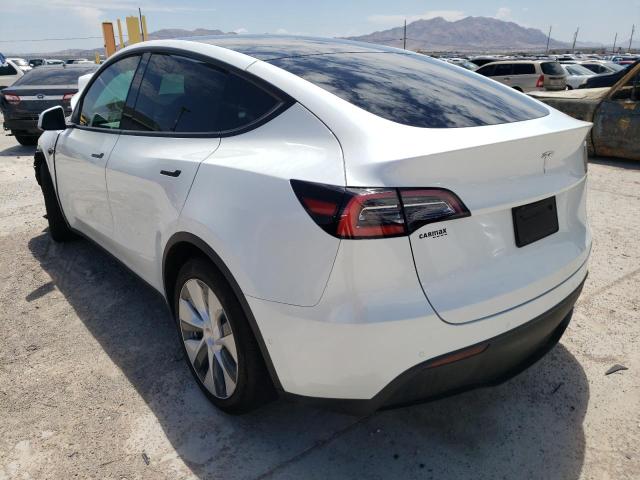 5YJYGDEE0MF078697 - 2021 TESLA MODEL Y WHITE photo 3