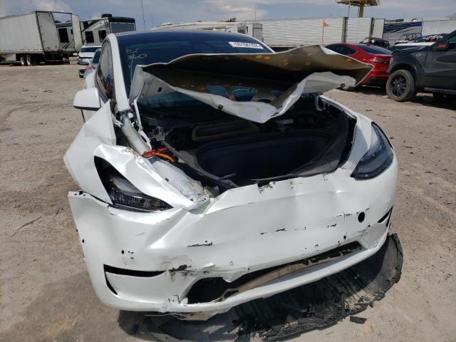 5YJYGDEE0MF078697 - 2021 TESLA MODEL Y WHITE photo 9