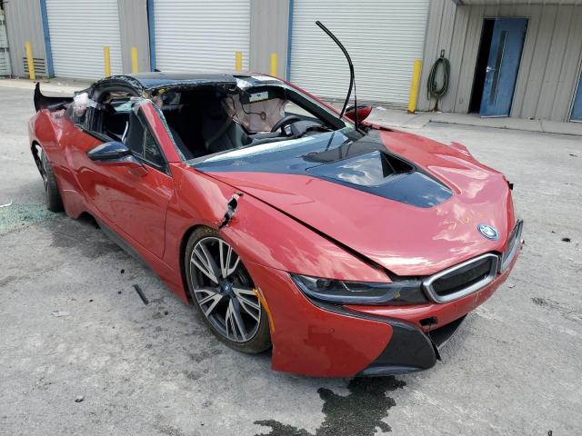 WBY2Z2C55HV676393 - 2017 BMW I8 BURGUNDY photo 1