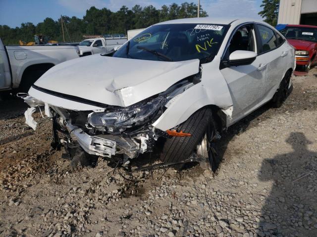 19XFC2F82LE020515 - 2020 HONDA CIVIC SPOR WHITE photo 2