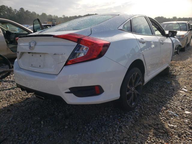 19XFC2F82LE020515 - 2020 HONDA CIVIC SPOR WHITE photo 4