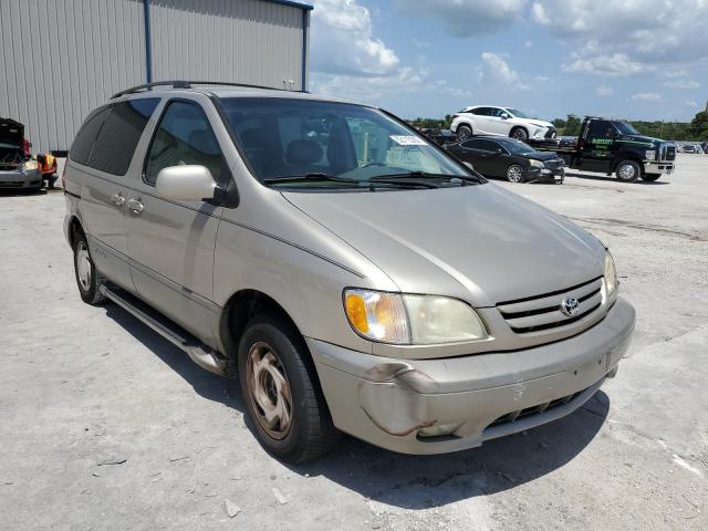 4T3ZF13C82U442833 - 2002 TOYOTA SIENNA LE CREAM photo 1