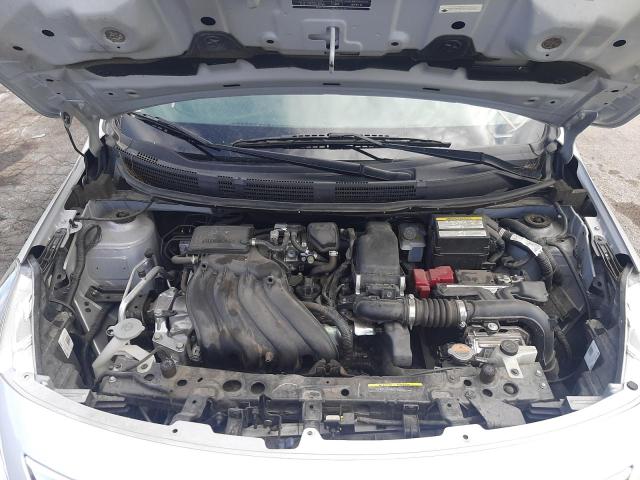 3N1CN7AP8FL952309 - 2015 NISSAN VERSA S SILVER photo 7