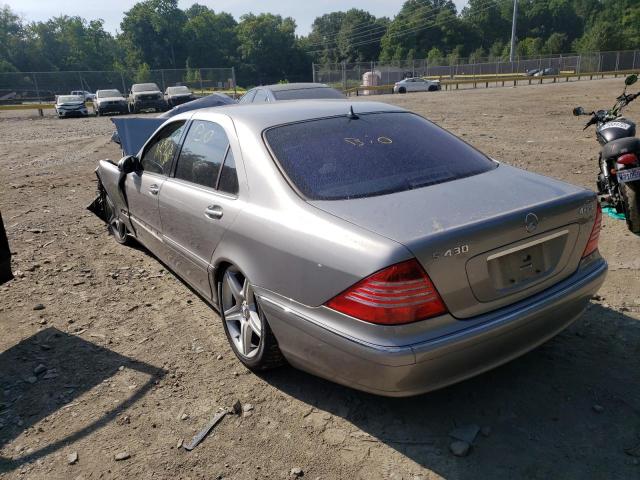 WDBNG83JX3A379073 - 2003 MERCEDES-BENZ S 430 4MATIC  photo 3