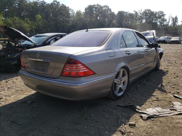 WDBNG83JX3A379073 - 2003 MERCEDES-BENZ S 430 4MATIC  photo 4