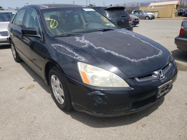 1HGCM56475A162820 - 2005 HONDA ACCORD LX BLACK photo 1