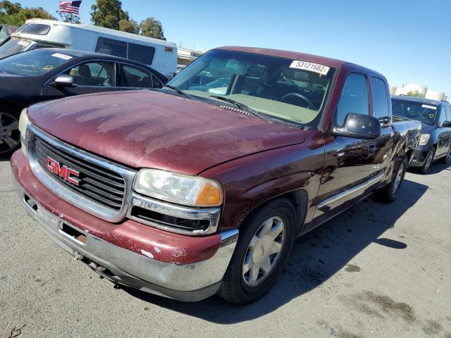 2GTEC19T321412601 - 2002 CHEVROLET SILVERADO BURGUNDY photo 2