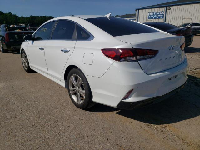 5NPE34AF4KH770988 - 2019 HYUNDAI SONATA LIM WHITE photo 3