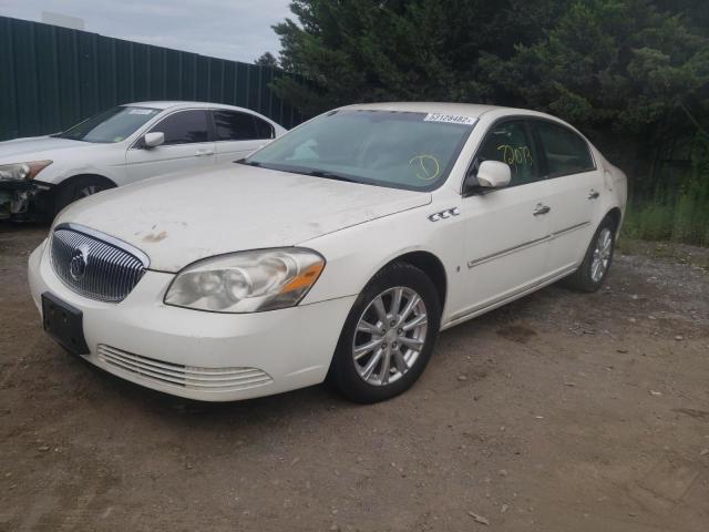 1G4HD57119U114349 - 2009 BUICK LUCERNE CX WHITE photo 2