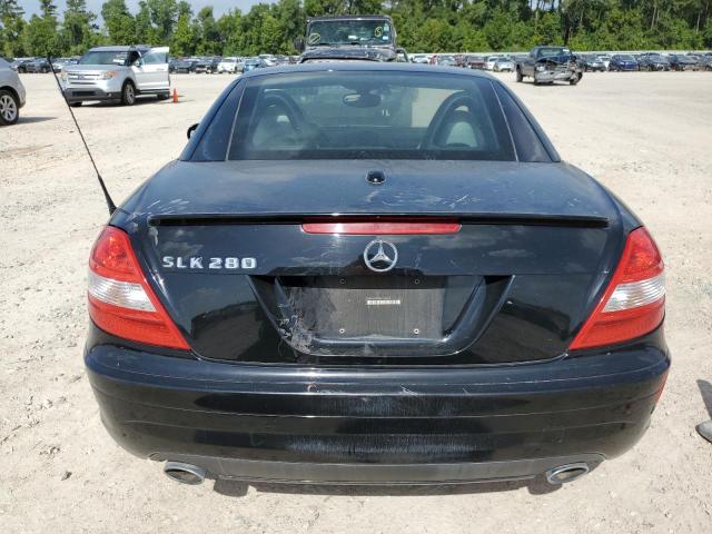 WDBWK54F38F180503 - 2008 MERCEDES-BENZ SLK 280 BLACK photo 6