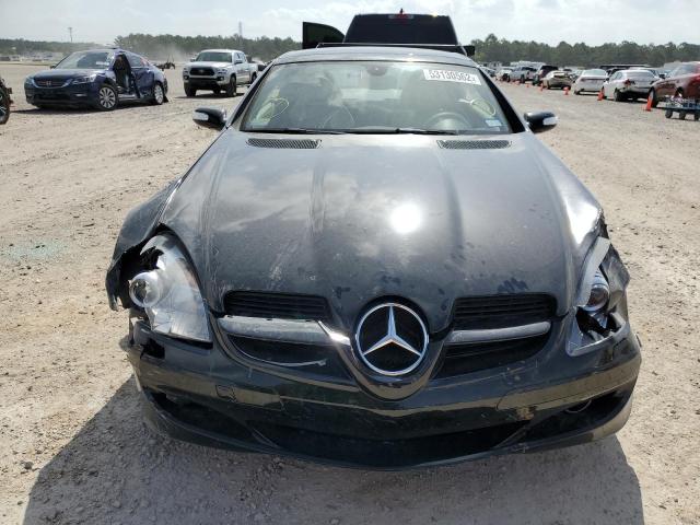 WDBWK54F38F180503 - 2008 MERCEDES-BENZ SLK 280 BLACK photo 9