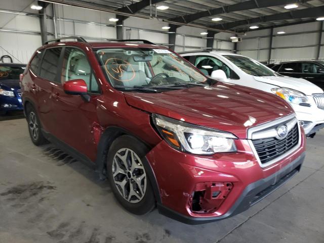 JF2SKAGC3KH559945 - 2019 SUBARU FORESTER P RED photo 1