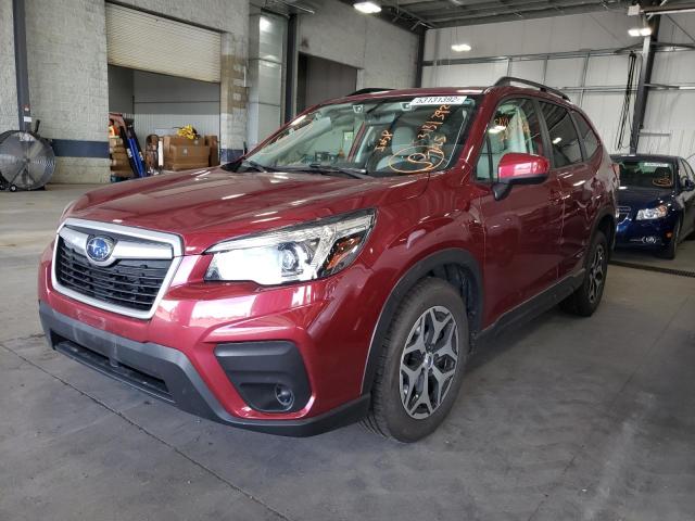 JF2SKAGC3KH559945 - 2019 SUBARU FORESTER P RED photo 2