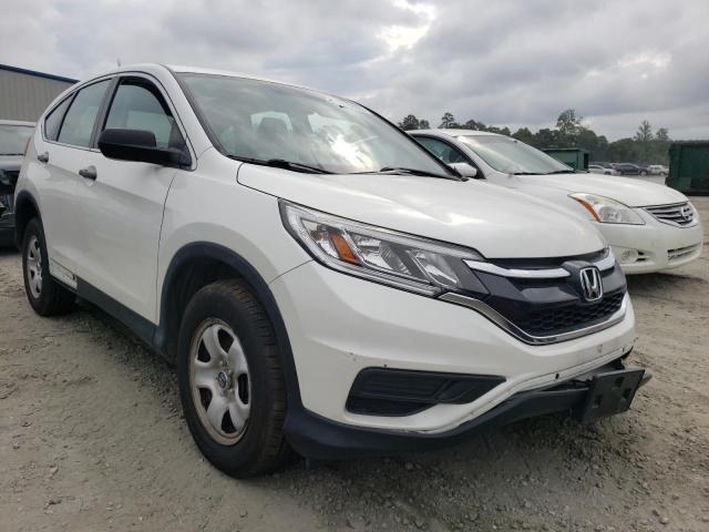 5J6RM4H39GL107147 - 2016 HONDA CR-V LX WHITE photo 1